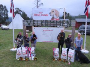 Finalistene i NM i blodspor 2016. Foto: Are Haukaas